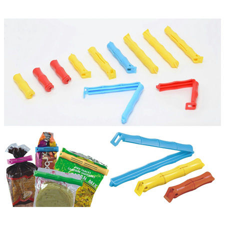 Colored Plastic Bag Clip