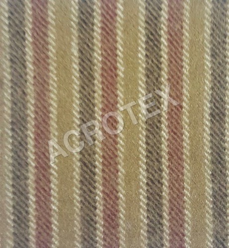 Trendy Acrylic Cashmilon Stripe Fabric
