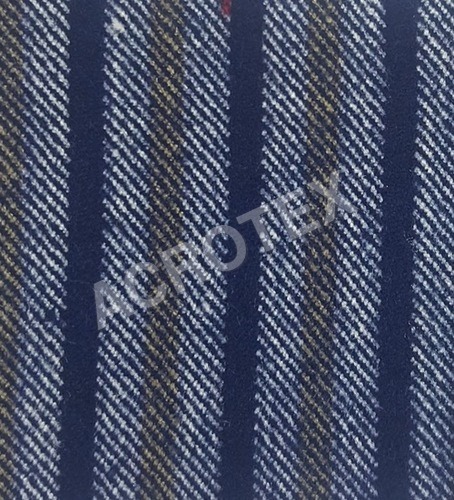 Acrylic Cashmilon Stripe Fabric