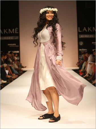 Layered Angrakha Style Dress