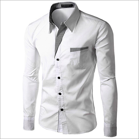 Button Down Cotton Shirts Collar Style: Full Cutaway