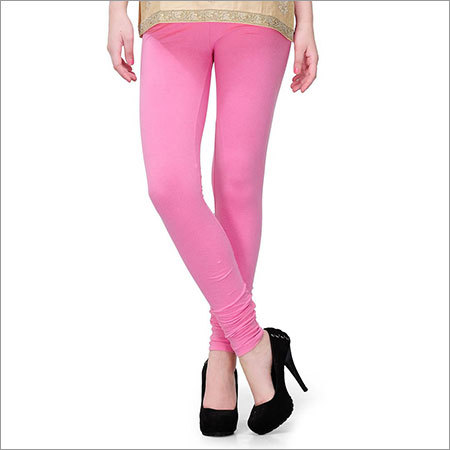 Baby Pink Cotton Leggings