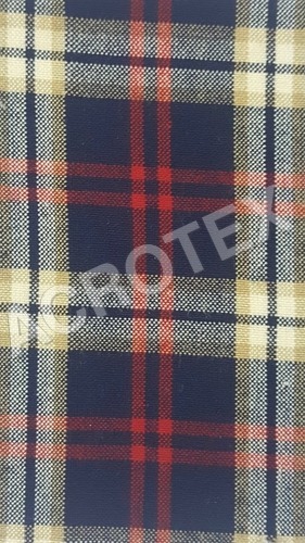 Acrylic Cashmilon Check Fabric
