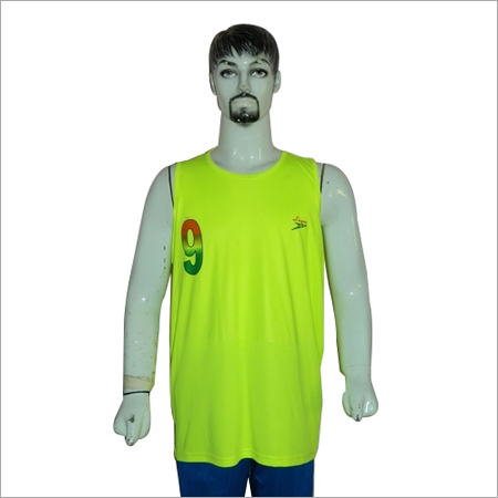 Colored Sleeve Less Sports T-Shirts Age Group: Adults