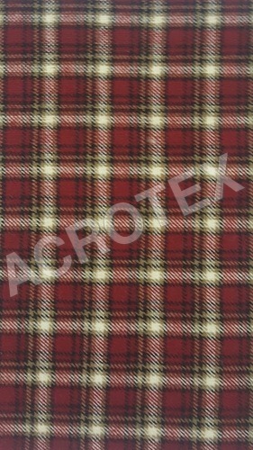 Acrylic Cashmilon Check Fabric