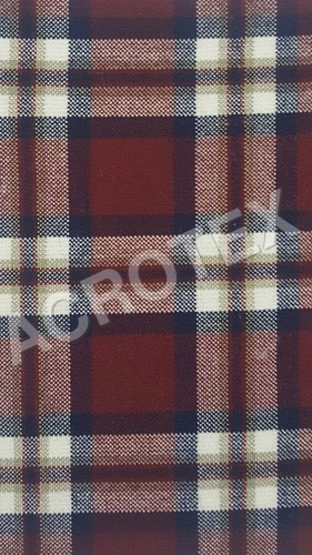 Acrylic Cashmilon Check Fabric