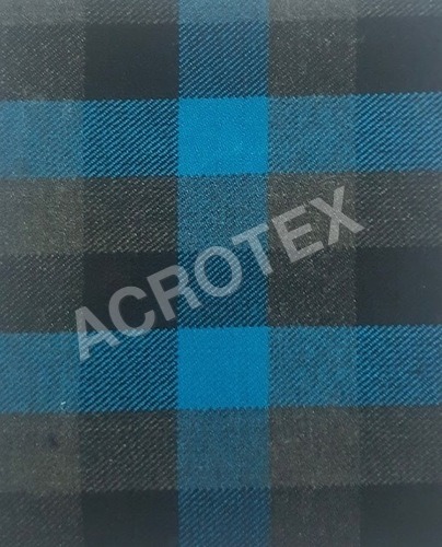 Acrylic Cashmilon Check Fabric