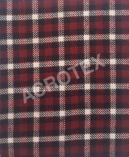Acrylic Cashmilon Check Fabric