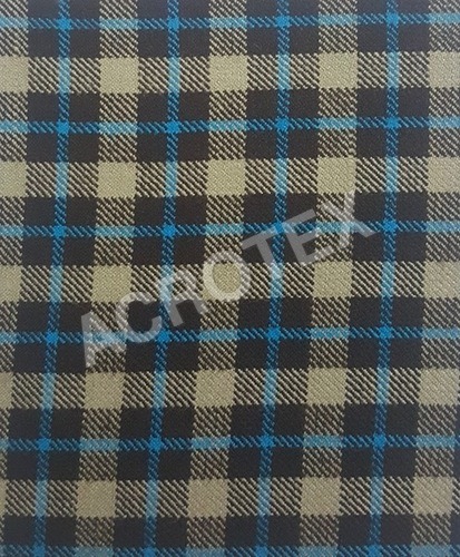 Acrylic Cashmilon Check Fabric