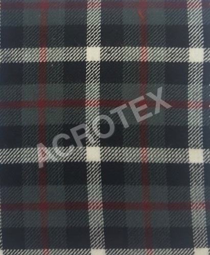 Acrylic Cashmilon Check Fabric