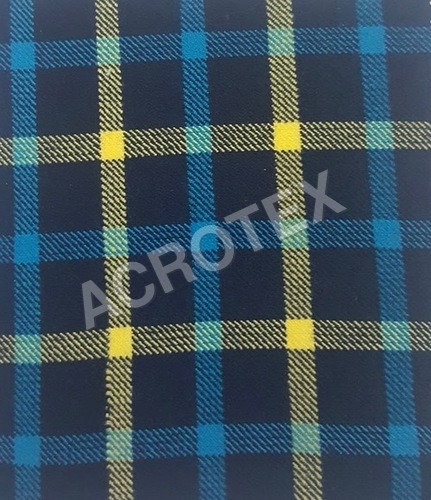 Acrylic Cashmilon Check Fabric