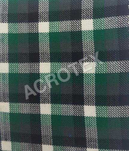 Acrylic Cashmilon Check Fabric