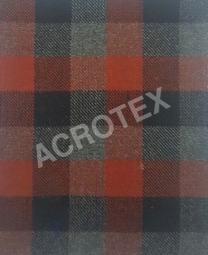 Acrylic Cashmilon Check Fabric