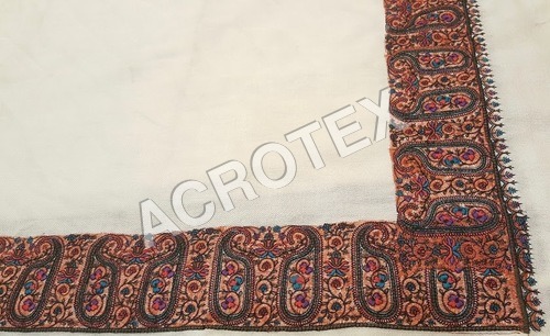 Border Embroidery Shawl