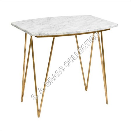 S A Brass Small Side Tables