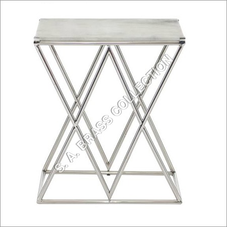 S A Brass Side Table