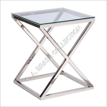 S A Brass Bed Side Table