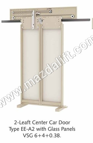 Center Car Door with Glass Panel