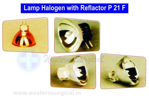 Halogen Lamp with Reflector