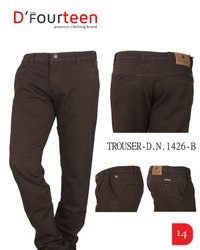 Black Cotton Trouser