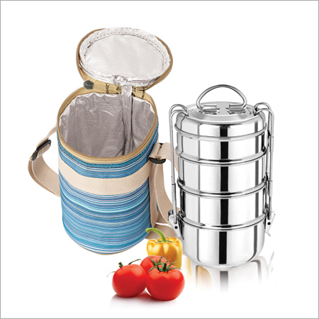 Royal S. S. Tiffin Set Within Bag