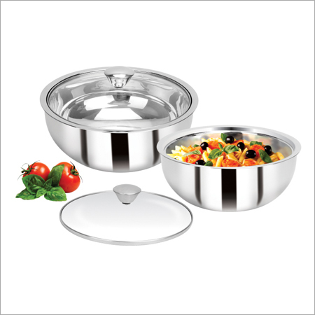 Vama Curry Bowl With Glass Lid