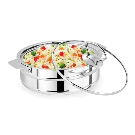 Chapati Pot With Glass Lid
