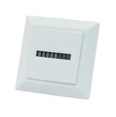 Hour Meter - 72x72x35.5mm White, 0-99999.9 Hours | High Precision, Durable, Easy Use, Wide Application