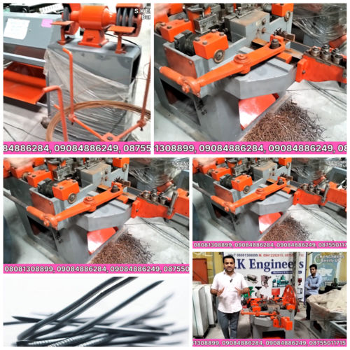 FULLY AUTOMATIC WIRE NAIL MAKING MACHINE