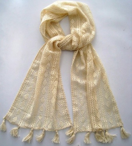 crochet stole with tassels