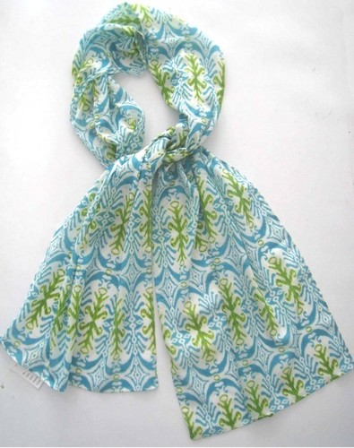 cotton stole with pouch