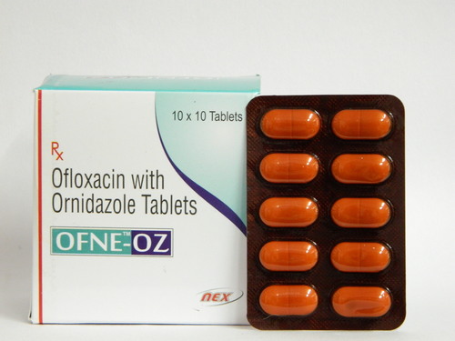 Ofloxacin 200mg + Ornidazole 500mg Ofloxacin 200mg + Ornidazole 500mg