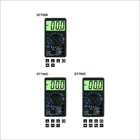 POPULAR SMALL SIZE MULTIMETER - ABS Plastic, 60x100x30 mm, LCD Display | Accurate Readings, Easy To Use, Durable Design, Long Lifespan