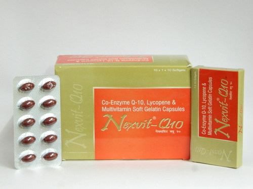 Co-Enzyme Q-10,lycopene & Multivitamin Soft Gelati