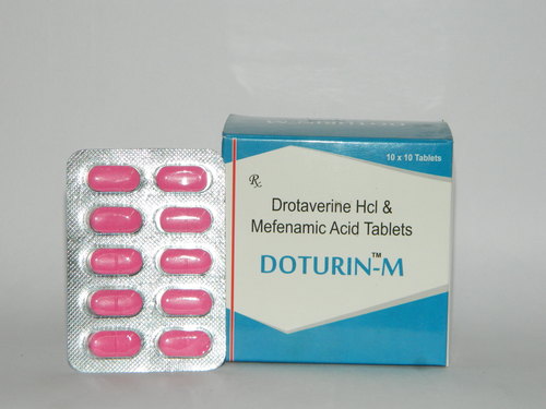 Drotaverine Hcl & Mafenamic Acid Tablets