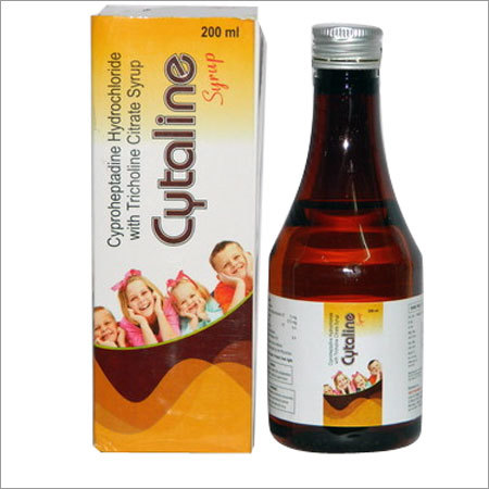 Cyproheptadine Hci 2Mg+Tricholine Citrate 275Mg Liquid