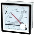 Maximum Demand Ammeter With Moving Iron Ammeter - Metal, Square Shape, Sd-96 2md, Class 3.0 Accuracy | Accurate Readings, Durable Design, Panel Mount