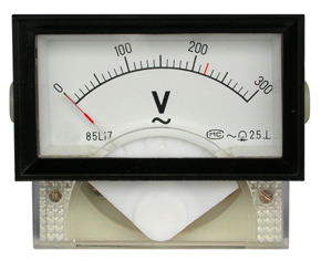 Moving Coil Instruments With Rectifier AC Voltmeter