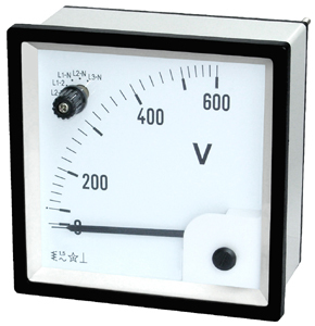 Moving Iron Voltmeter With Change Over Switch For AC Voltmeter