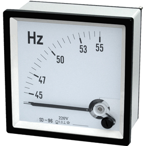Frequency Meter - Analog SD-96 Hz, 110V-440V, 45-650Hz Range, Class 0.5/1.0 Accuracy, Durable Design