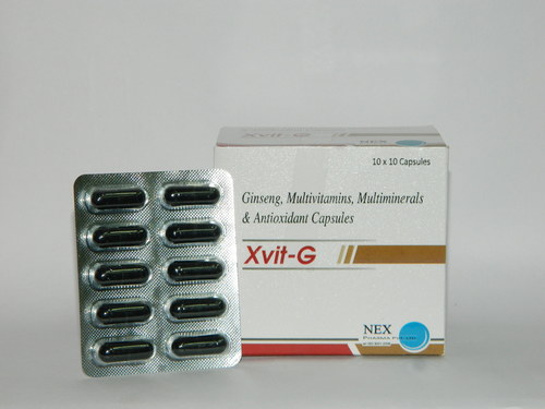 Multivitamin, Minerals with Ginseng Capsules Multivitamin, Minerals with Ginseng Capsules