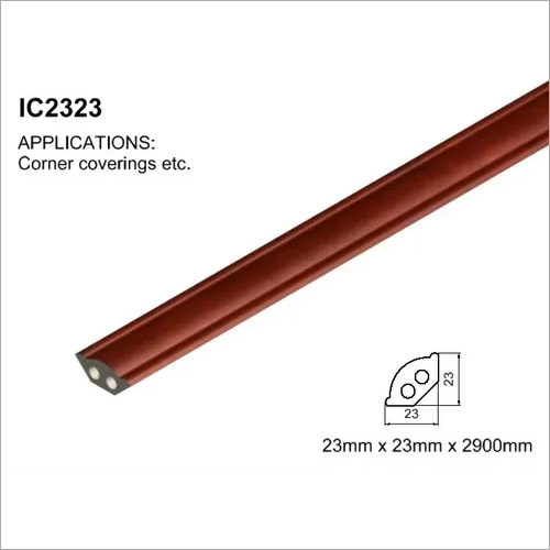 Wooden Texture Marble Molding - High-Quality Engineered Marble, 23mm x 23mm x 2900mm, High Gloss Finish | Environment Friendly, Termite Proof, Fire Resistant, Durable