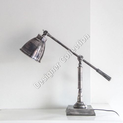 Antique Silver Desk Lamp