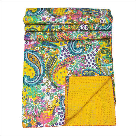 Printed Kantha Quilts