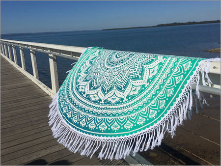 Crochet Round Floor Mat