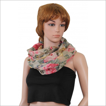 Multi Color Viscose Printed Scarf