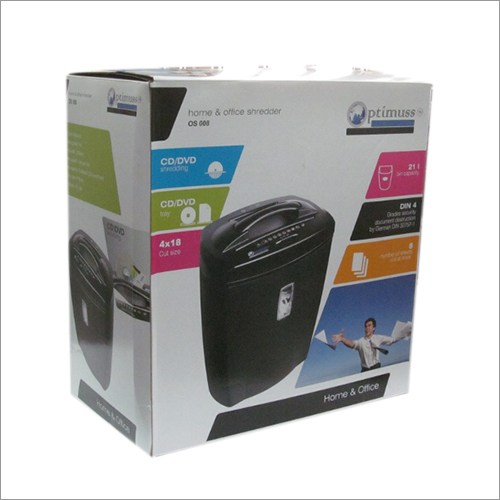 Stationery - Cross-Cut Shredder, 10 Sheets Capacity, 12x8x7 Inches, Black | Convenient, Efficient, Portable, Reliable, Secure, 120V Power