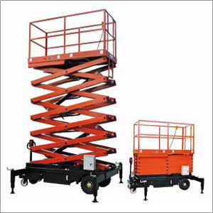Battery Operated Scissor Lift