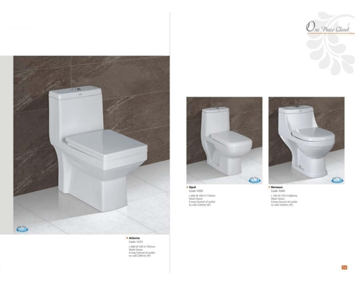 Ceramic Single Piece Toilet