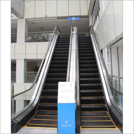 Automatic Escalator - Rubber & Steel, 3000-6000mm Overhead Height, 600/800/1000mm Step Width | Superior Performance, Minimal Maintenance, High Load Capacity